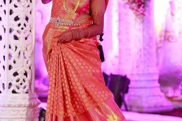 Bridal saree