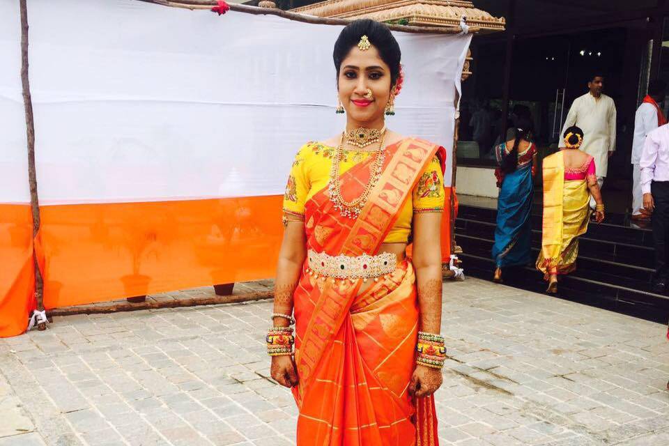 Bridal saree