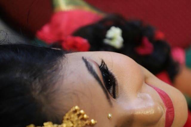 Bridal makeup