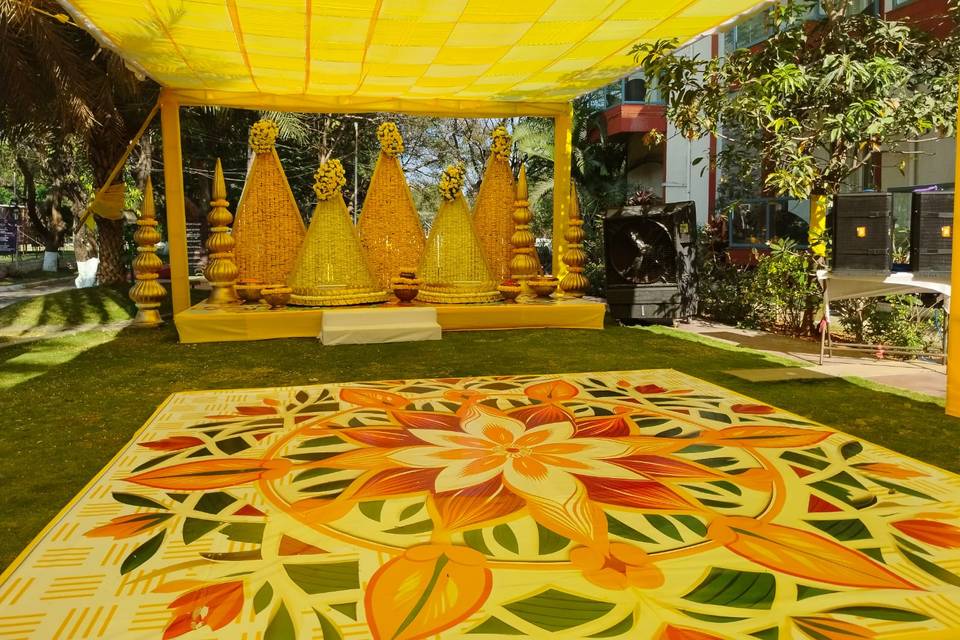 Haldi decor