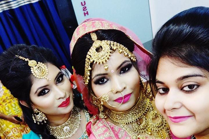 Bridal makeup