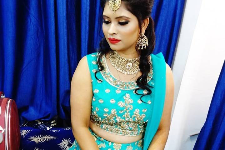 Bridal makeup