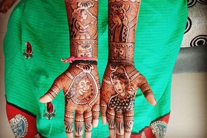 Best 40 Bridal Mehndi Artists in Agra Bridal  Wedding Mehndi