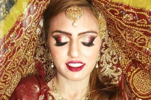 Bridal makeup