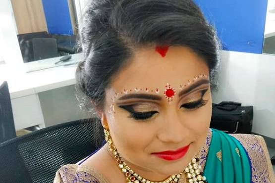 Bridal makeup