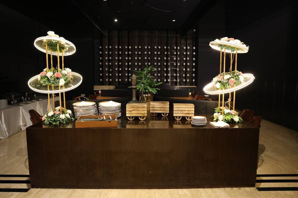 Catering setup