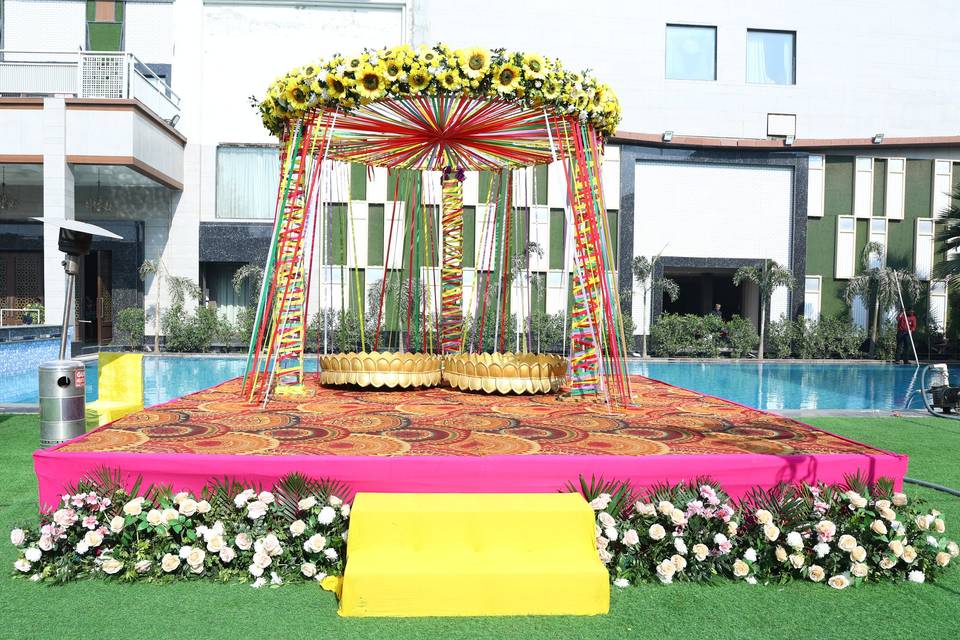Haldi decor