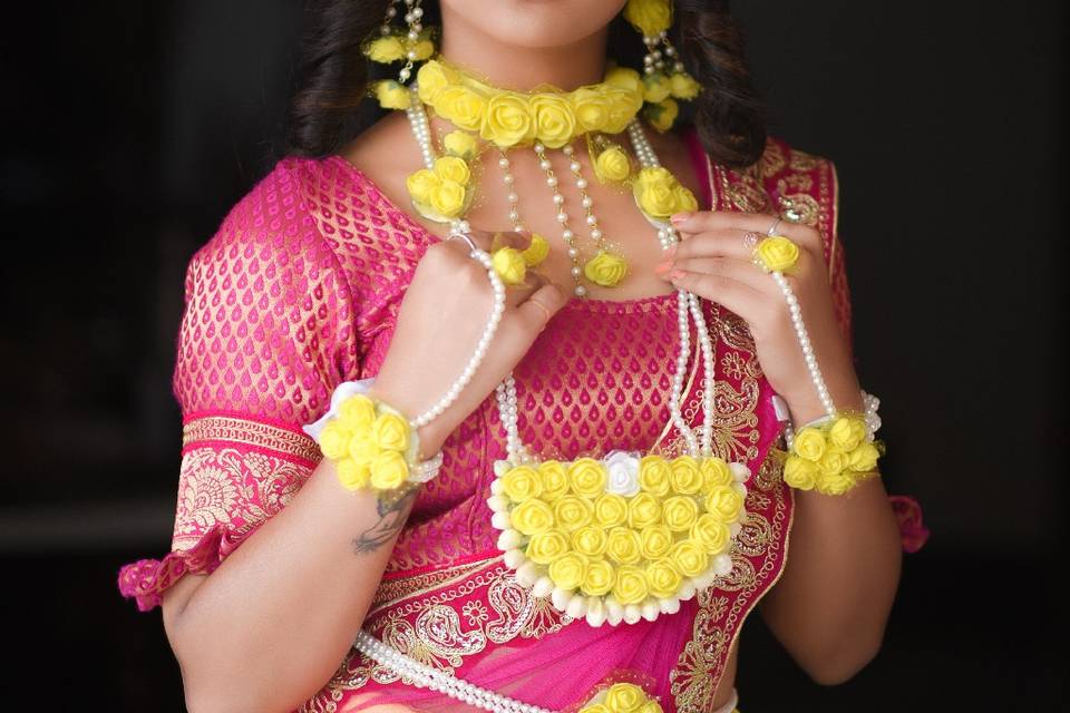 Haldi Makeup