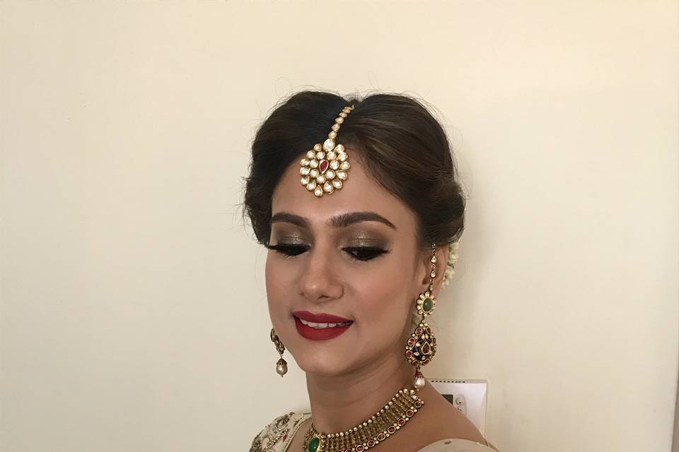 Bridal makeup