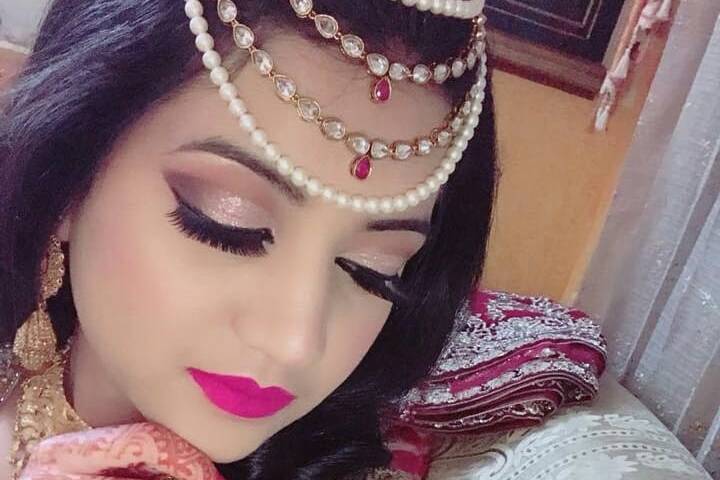 Bridal makeup