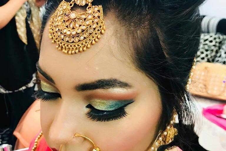 Bridal makeup