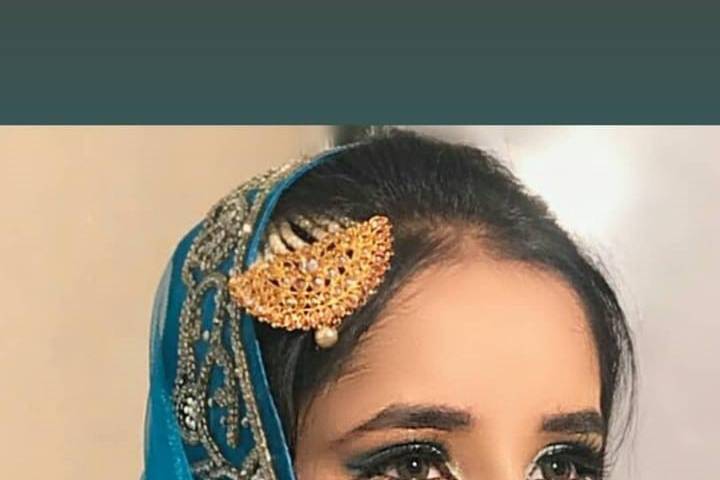 Bridal makeup