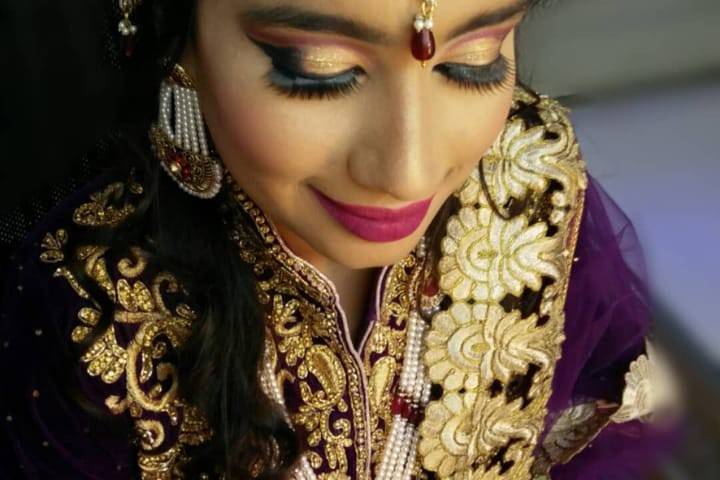 Bridal makeup