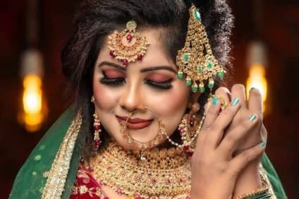 Bridal makeup