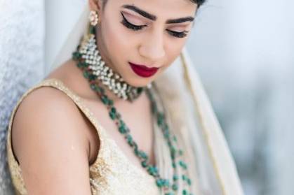 Bridal makeup