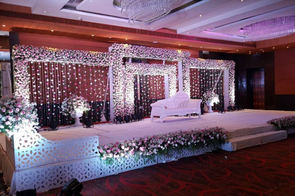 Reception decor