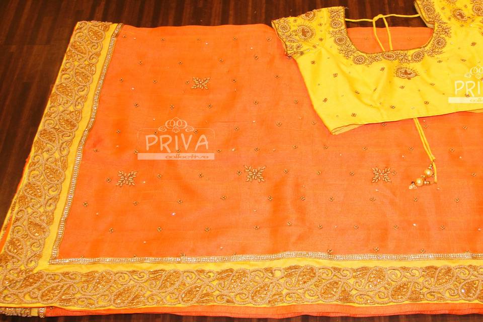 Bridal Lehenga- Saree