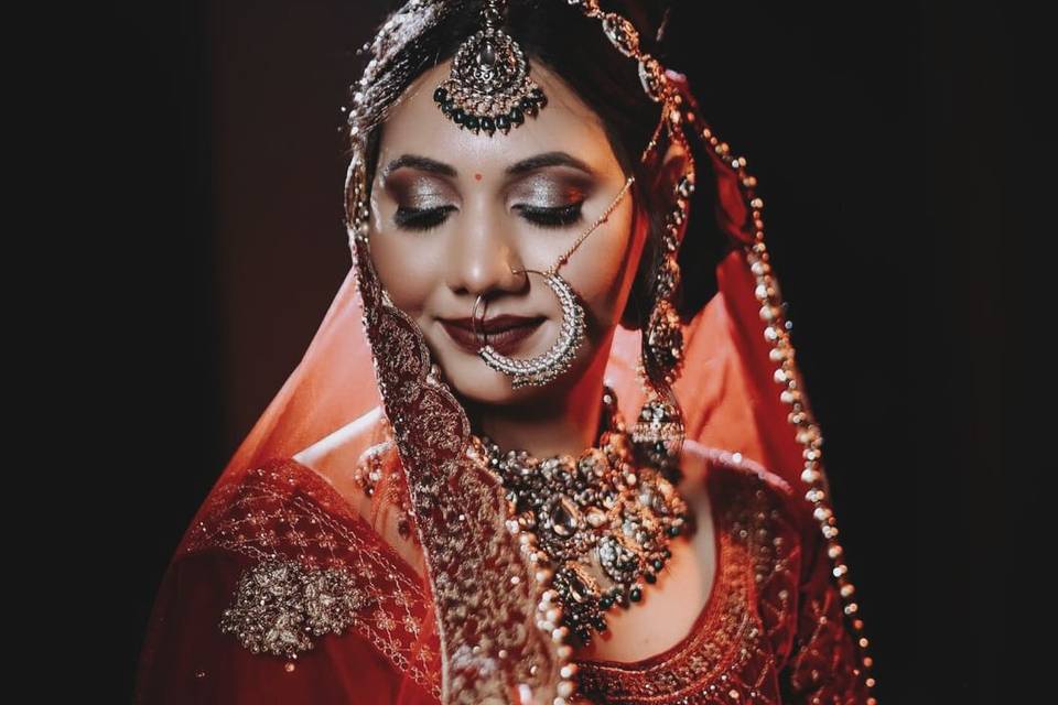 Bridal makeup