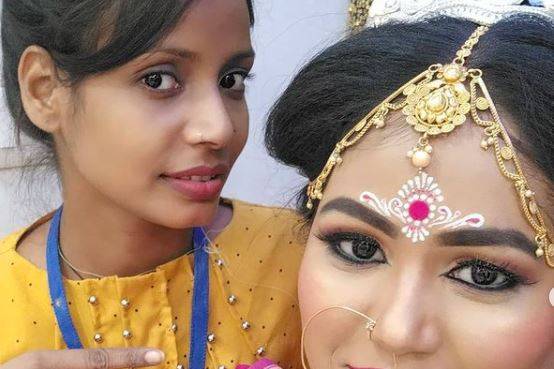 Bridal makeup