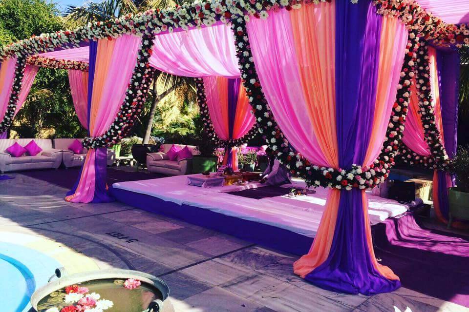 Mandap Setup