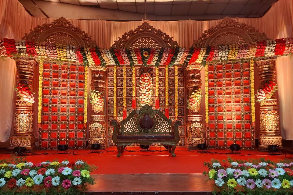 Traditional stage decoration