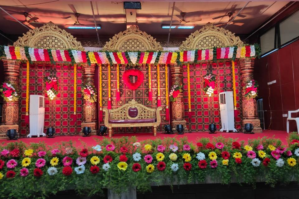 Traditional stage decoration