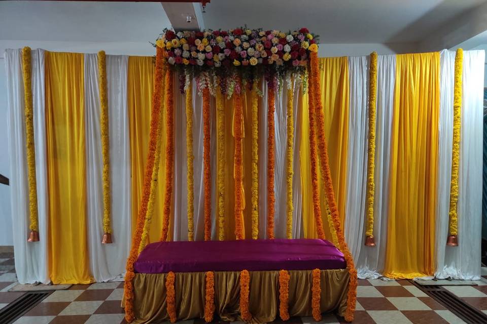 Haldi decoration