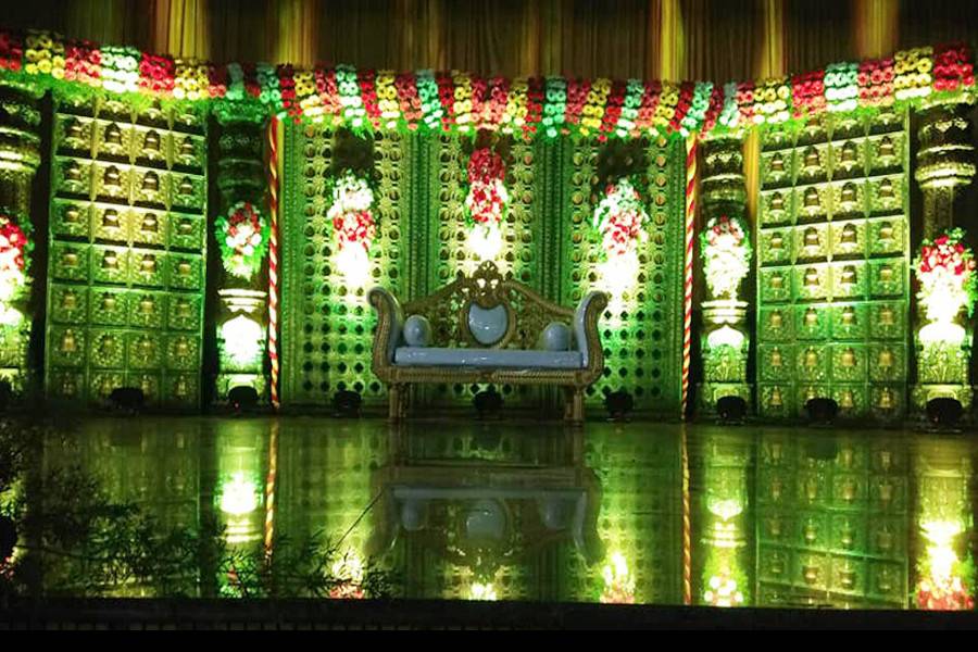 Traditional stage decoration