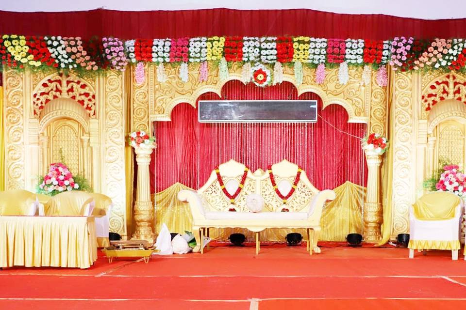 Traditional stage decoration