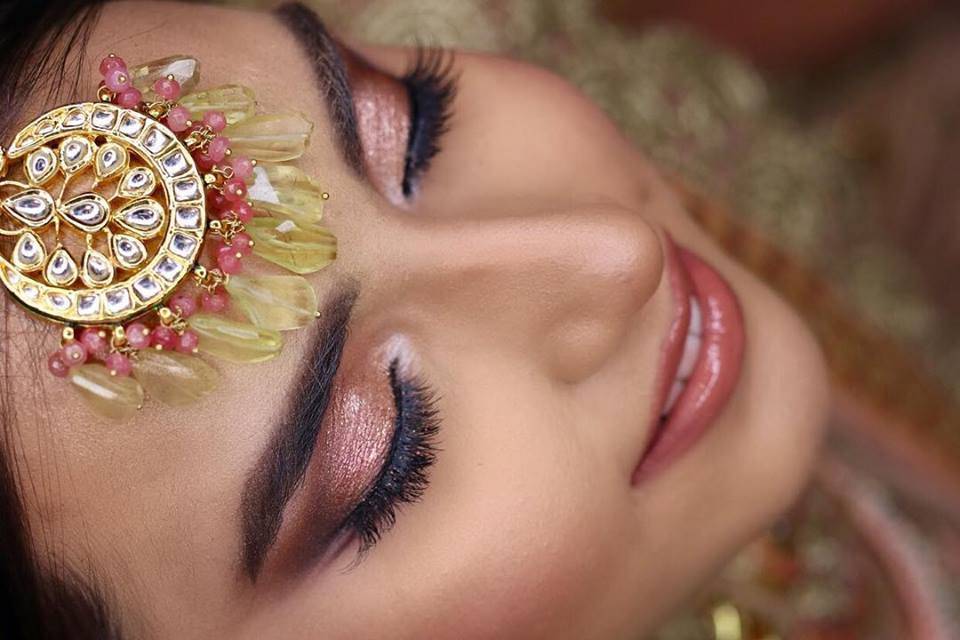 Bridal makeup