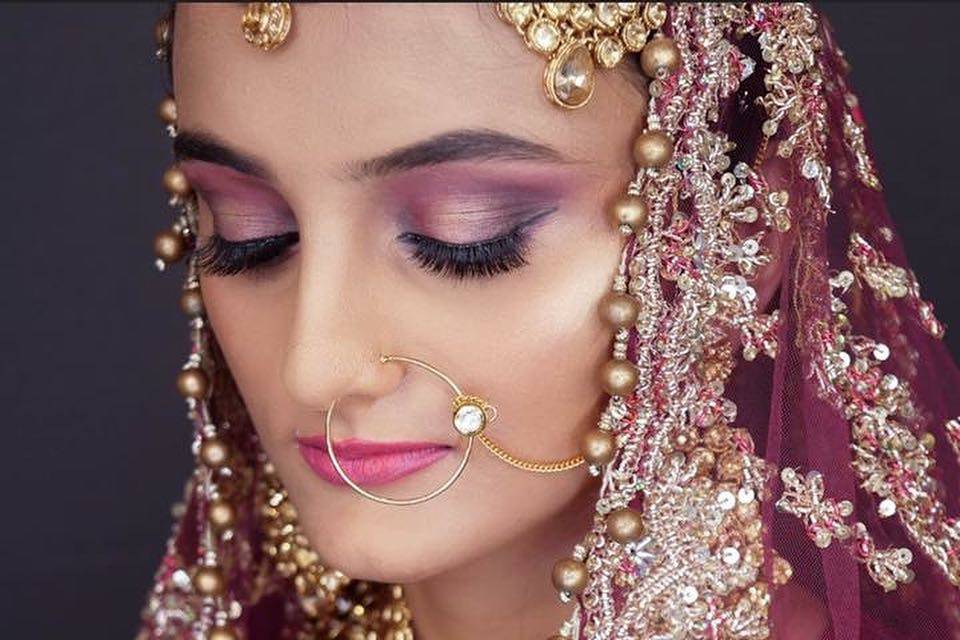 Bridal makeup