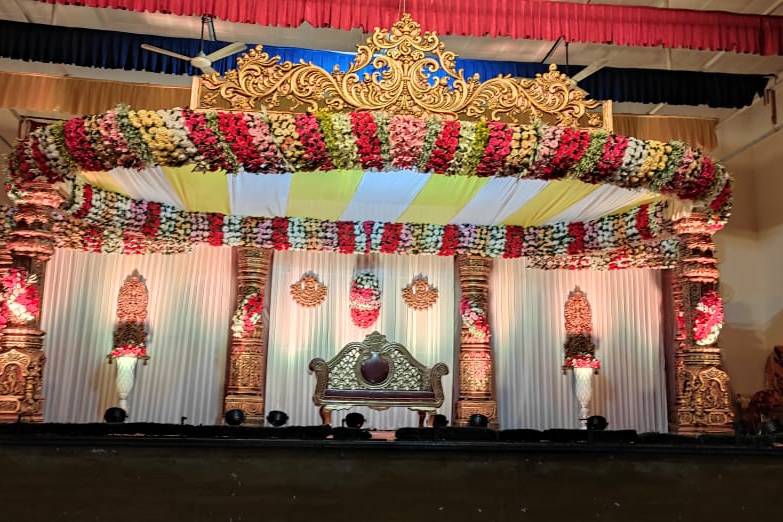 Wedding stage decoration