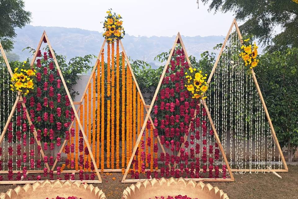 Haldi decor