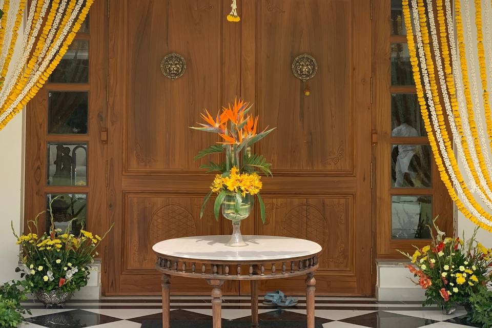 Haldi decor