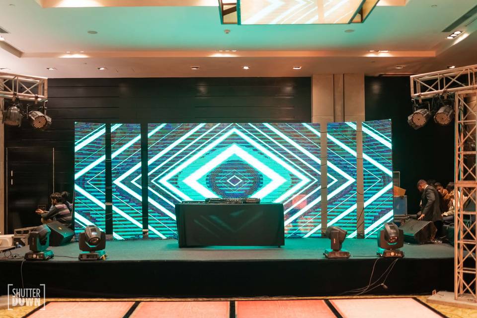 LED performance Stage