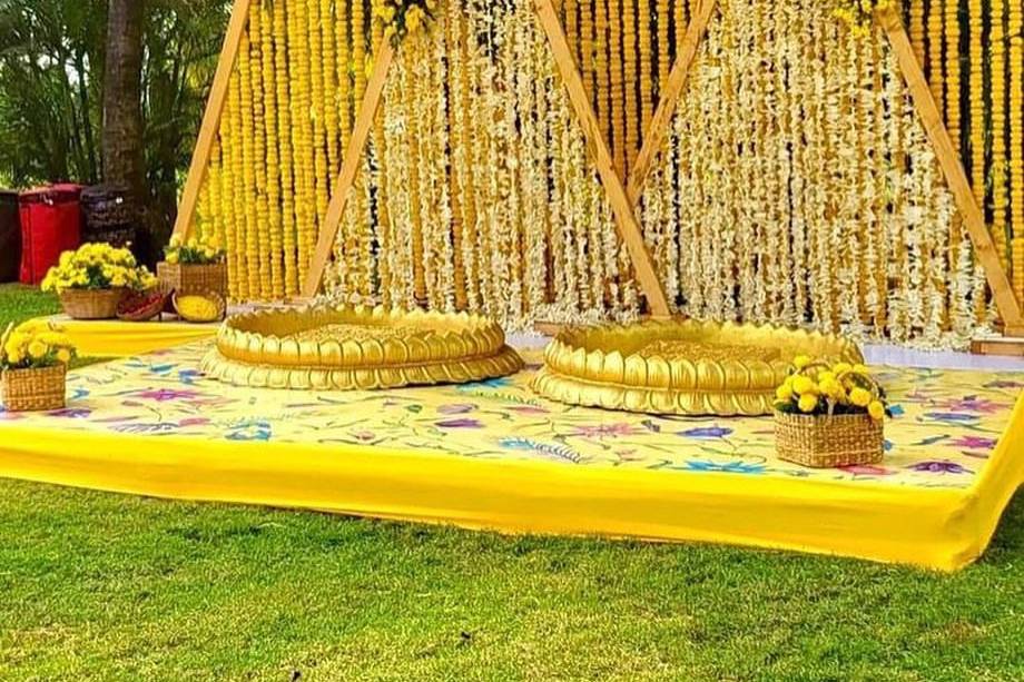 Haldi decor