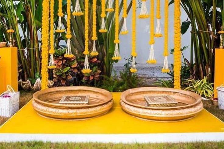 Haldi decor