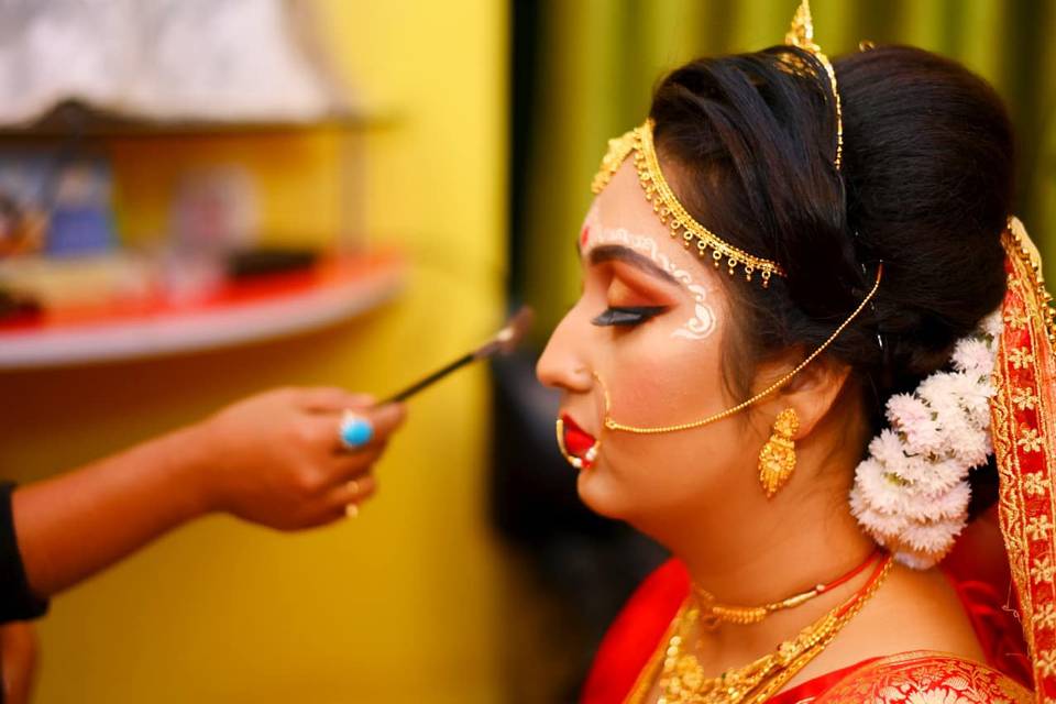 Bridal makeup