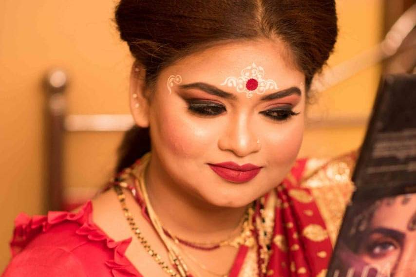 Bridal makeup