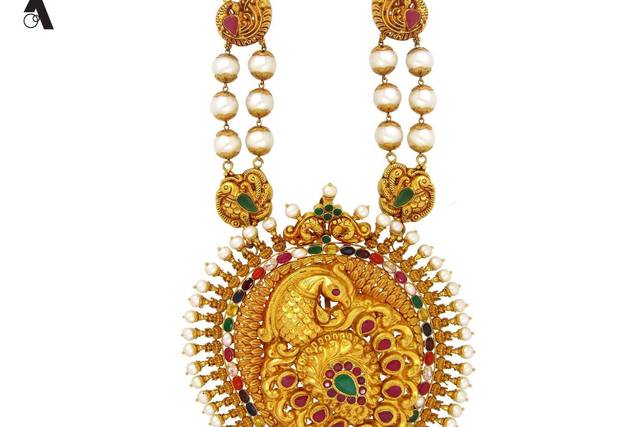Flipkart.com - Buy Voylla Gold Plated Filigree Drop Earrings Pearl Brass  Drops & Danglers Online at Best Prices in India