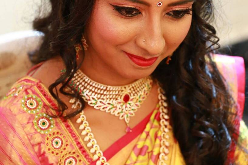 Bridal makeup