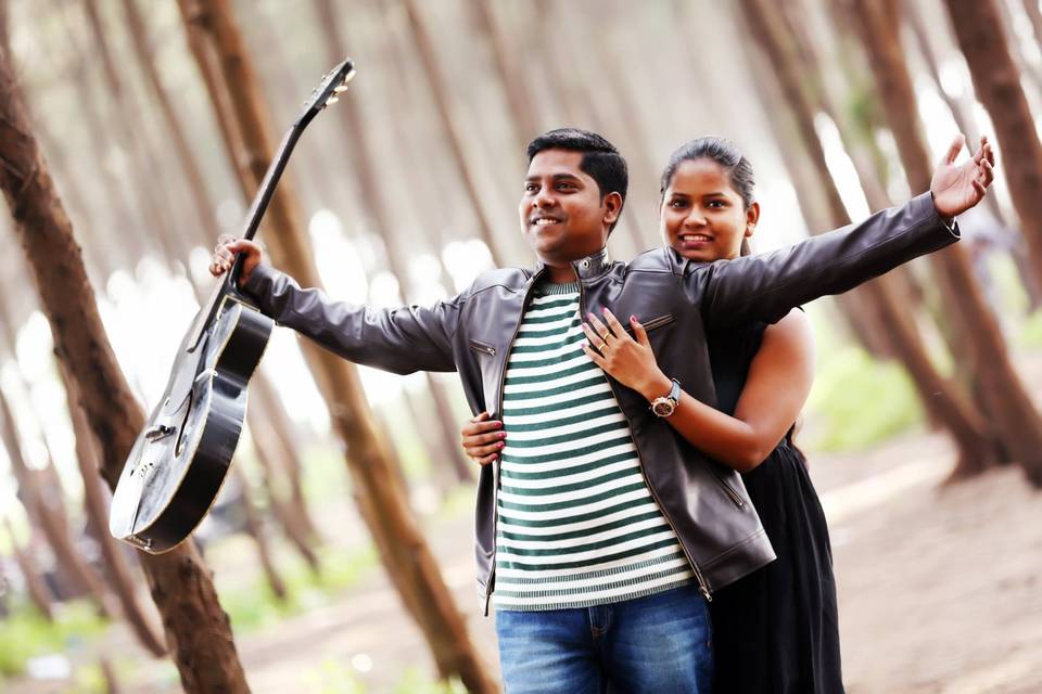 Pre-wedding couple shots