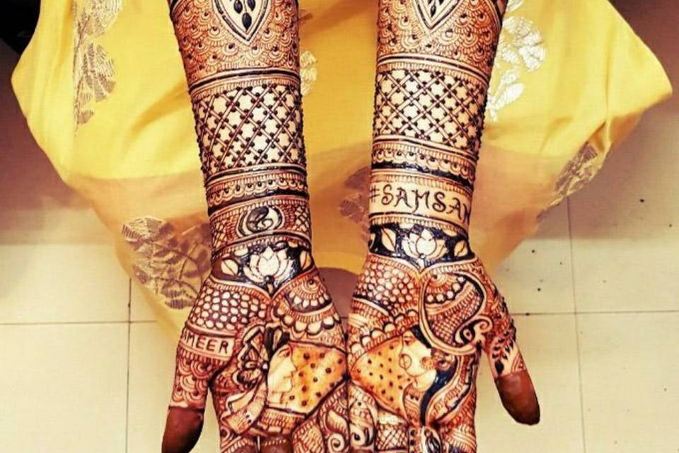 Mehendi Artist Khushboo Shah, Bangalore