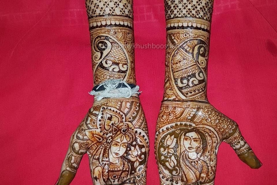 Mehendi Artist Khushboo Shah, Bangalore