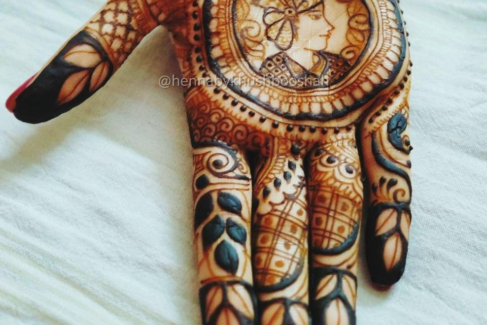 Mehendi Artist Khushboo Shah, Bangalore