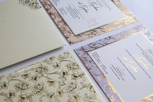 Wedding invitation card