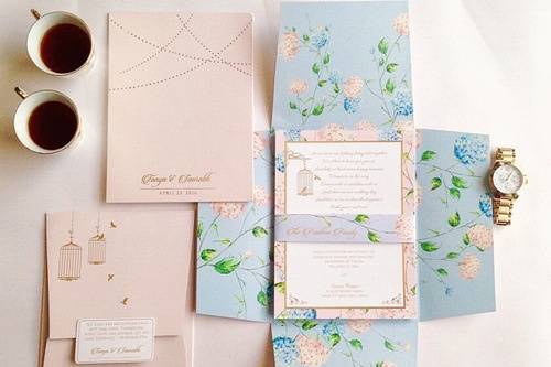 Wedding invitation card