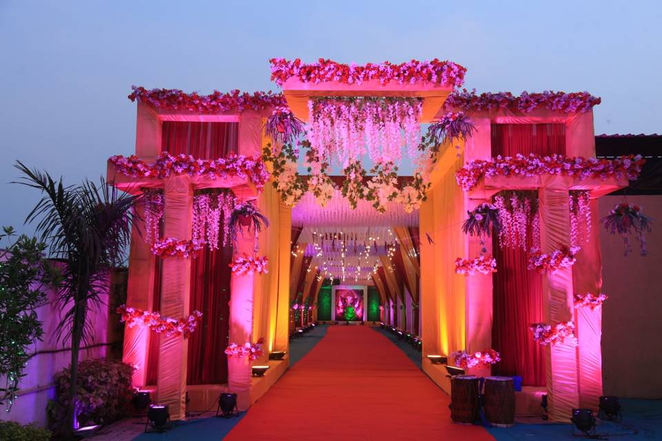 Entrance decor