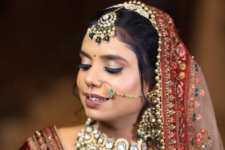 Bridal look