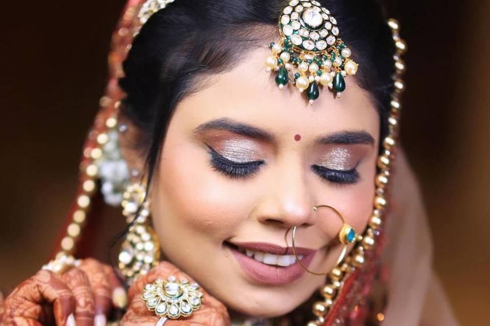 Bridal makeup